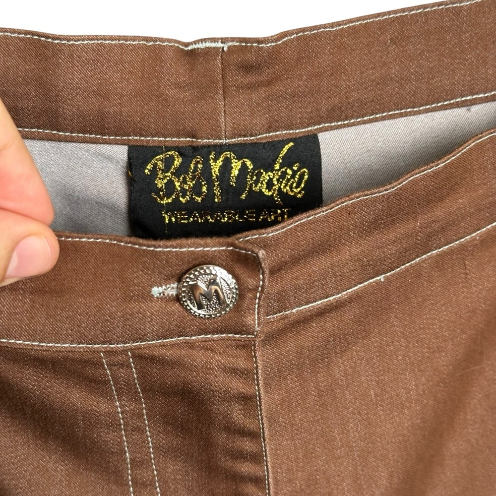 Bob Mackie Wearable Art Women's XL Matching Set Embroidered Jacket Pants Wetern - Picture 13 of 15